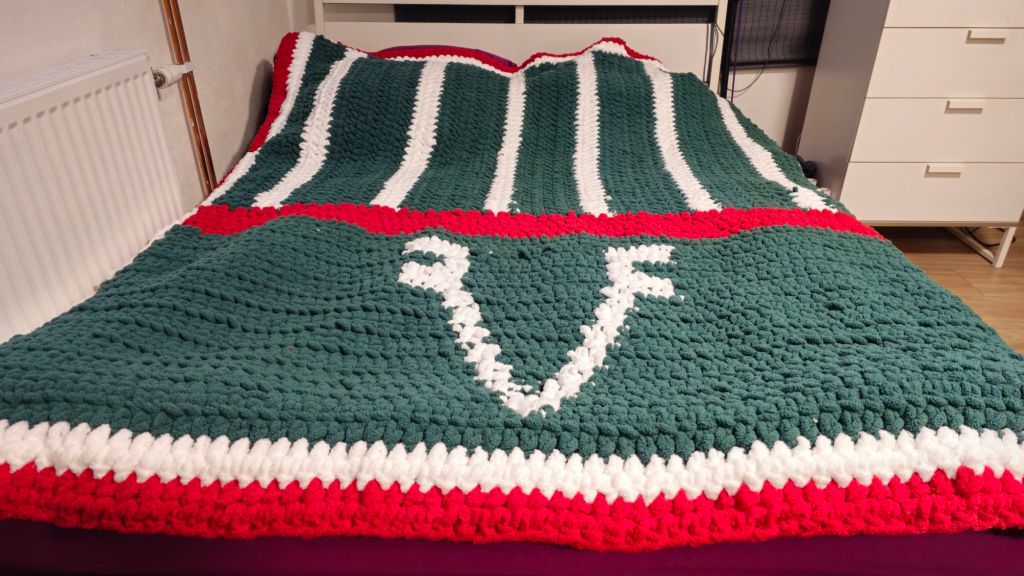 frolunda crochet blanket